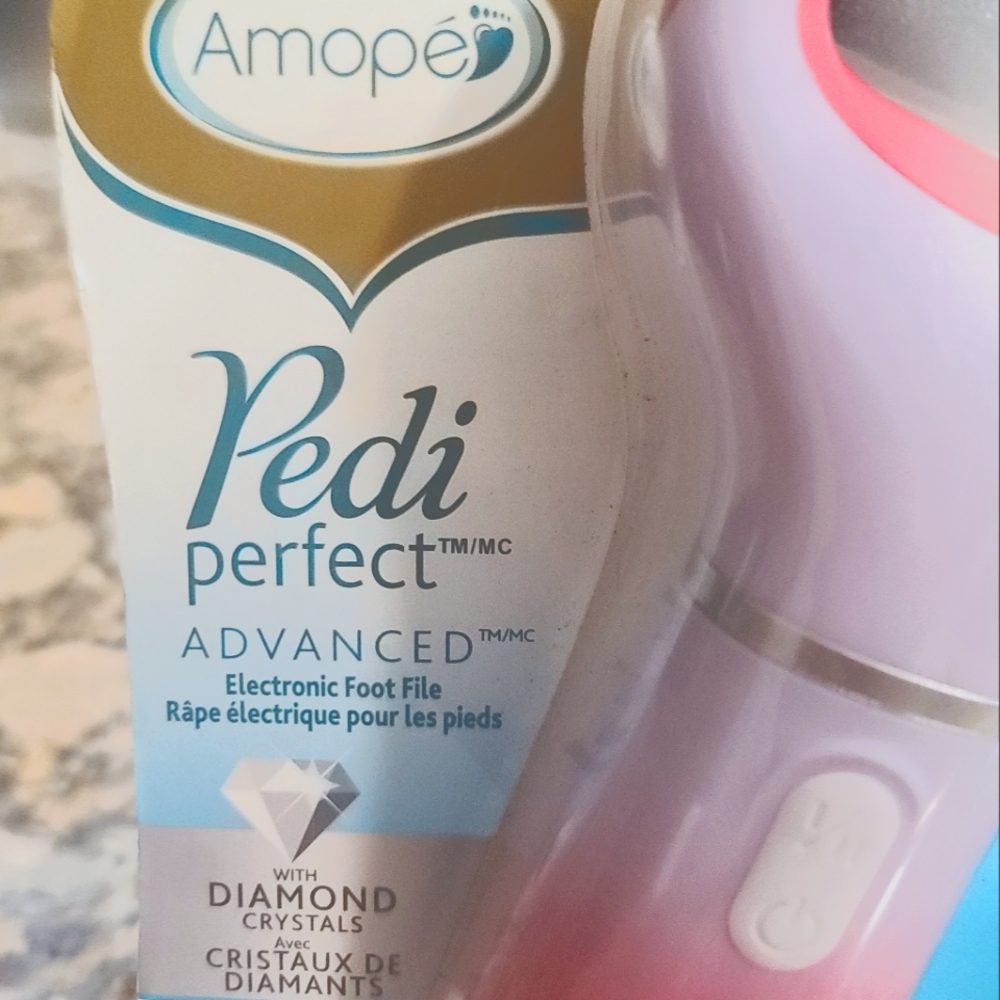 Pedi-perfext Electronic foot file NIB